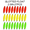 B0DDCB6SL7-2.5in-27pcs, variant on Slotted EVA Peg Fishing Floats, No Cut Line Quick Install Foam Slip Bobbers, High Visible 3 Colors Fishing Buoys, Multi Sizes Set for Freshwater Saltwater Lure Shore Fishing