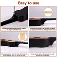 thumbnail image 4 of 3Pcs Guitar Neck Shims, Solid Maple Wood Guitar Neck Shim Protection 0.25, 0.5 And 1 Degree Guitar Neck Plate Tool, 4 of 5