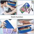 thumbnail image 3 of Kirby Big Capacity Pencil Case, Aesthetic Pen Pouch Storage Bag, Office Supplies Organizer, Pen Cases Pencil Bag with Multiple Compartments, 3 of 7