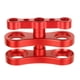 thumbnail image 2 of Abrazadera de Universal de Aluminio Estándar de Mariposa de 1 " para Sistema de lámpara de Buceo Sistema de - rojo Hugo Abrazadera de bola, 2 of 8