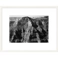 thumbnail image 1 of Global Gallery Ansel Adams 'Close-in view taken from opposite of cliff formation, high horizon, Grand Canyon National Park, Arizona, 1941' Framed Wall Art, 1 of 4