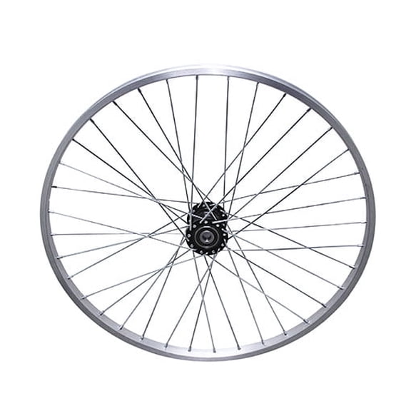 26" 36 Spoke Trike Alloy Hollow-Hub F/Left Wheel 12g UCP Bearing 15mm inner diameter x 35mm outer diameter" Silver.