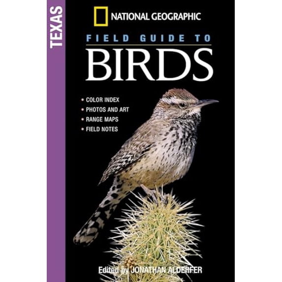 Pre-Owned National Geographic Field Guide to Birds: Texas (Paperback) 0792241878 9780792241874