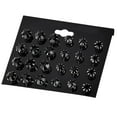thumbnail image 1 of Ayyufe 12 Pairs Earrings Exquisite Lovely Cubic Zirconia Brilliant Ear Studs for Dating, 1 of 7