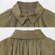 thumbnail image 5 of Chaqueta FindThy para mujer, estilo bomber abullonado, color verde, talla S, 5 of 6