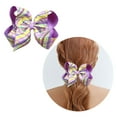 thumbnail image 2 of Easter Themed Colorful Bowknot Hair Clip Large Hair Barrette for Children and Women Holiday Theme Headwear Accessories, 2 of 9