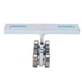 thumbnail image 1 of 6 Wheel Trolley Assembly, 6 Wheel Trolley T Type Easy To Install Stable  For Curtain For Wardrobe Cabinet, 1 of 8