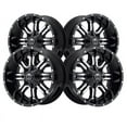thumbnail image 3 of 17x9 TIS 535MB Gloss Black Machined Face Wheel 5x4.5/5x5 (-12mm), 3 of 5
