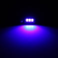 thumbnail image 5 of 2 luces de matrícula de 12 V para motocicleta, luces de tornillo impermeables universales para coche y motocicleta de 3 LED (azul), 5 of 5