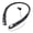 Black, variant on Neckband Bluetooth Headphones, Retractable Headphone Bluetooth 5.3 & IPX5 Waterproof, Neckband Headphones 18H Playback with ANC for Fitness/Office