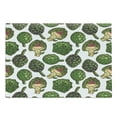 thumbnail image 1 of Artichoke Cutting Board, Hand Drawn Healthy Foods in Various Forms Organic Natural Gourmet Art Print, Decorative Tempered Glass Cutting and Serving Board, Large Size, Fern Green, by Ambesonne, 1 of 1