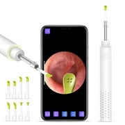 Ear Wax Removal Tools, Otoscope Ear Cleaning Camera, Scopearound Ear Endoscope with Lights, Earwax Remover WIFI Connection