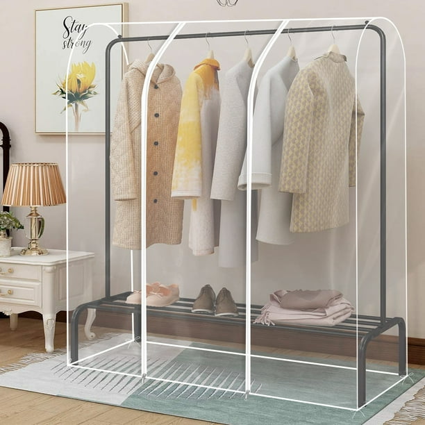 Garment rack cover sale
