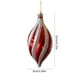 thumbnail image 3 of Colgantes De Plástico Adornos navideños en forma de árbol, bolas, juego de 1 unidad, plástico rojo, decoración para ventanas y árbol, 12 x 6 cm Rkxzt, 3 of 8
