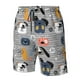 thumbnail image 4 of Fotbe Dog Trajes de Baño Estampados para Hombre, Shorts de Verano de Secado Rápido, Ropa de Playa, Bañadores-Small, 4 of 6