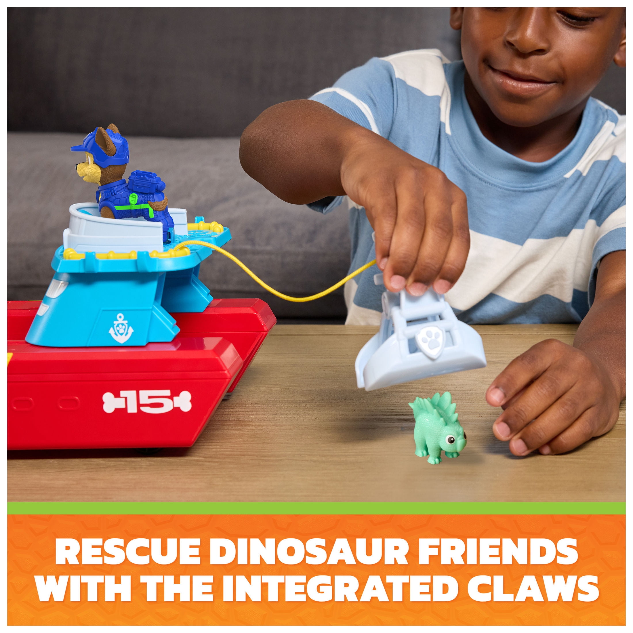 PAW Patrol: The Dino Movie Dino Patrol Box Toy Vehicle Two 2-Pack, for Ages 3 and up