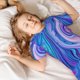 thumbnail image 5 of Balery Swirl Blue And Purple Conjunto de Pijama Infantil de Manga Corta con Estampado – Ropa de Dormir de Algodón Suave-4X-Large, 5 of 6