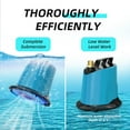 Submersible Water Pump, Submersible Sump Pump Drain Clean Water or Fish