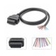 thumbnail image 4 of Sidaley Cable de extensión hembra, adaptador de Cable de diagnóstico de plástico DIY, reemplazo de Cables de alimentación duraderos para Vehículos, repuestos y accesorios Mis, 4 of 6