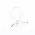 thumbnail image 1 of Black/white 3.5MM Audio Microphone Y Distributor Cable Headphone Adapter Female To 2 Male, 1 of 1