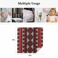 thumbnail image 5 of Cloth Napkins Set of 6 - 20x20 Inches, Vintage Daisy Floral Washable Reusable Table Napkins, Spring Flowers Botanical Leaves Rustic Soft & Absortbent Dining Napkin for Party Wedding Hotel Restaurant, 5 of 9