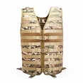 thumbnail image 1 of Chaleco para exteriores, impermeable ajustable, chaleco de caza Molle, frente abierto, camuflaje CP Kearding OD000377-02, 1 of 7