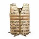 thumbnail image 1 of Chaleco para exteriores, impermeable ajustable, chaleco de caza Molle, frente abierto, camuflaje CP Inevent OD000377-02, 1 of 7