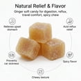 thumbnail image 3 of Kabeis Ginger Flavored Chews Chewy Gummy Candy Party Size – 14.46 oz Bulk Bag, 3 of 12