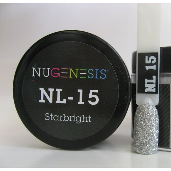 NUGENESIS Nail Color Dip Dipping Powder 1.5oz/jar - NL15 STARBRIGHT