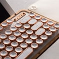 thumbnail image 3 of AZIO Retro Compact Keyboard Wh, 3 of 3