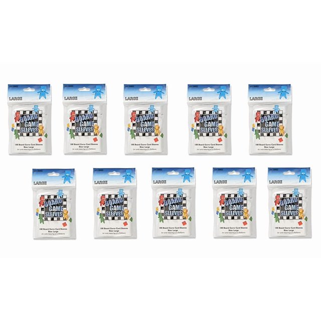 10 Packs Arcane Tinmen Board Game Sleeves 100 ct Large Size Card Sleeves Display Case