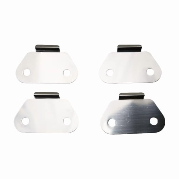 Motorcycle Saddlebag Lid Wear Plates for Harley Touring Models with Hard Bags 1993-2013 90962-93