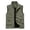 Green, variant on Men's Lightweight Vest Sleeveless Outdoor Work Jacket for Travel Hiking Running Multi-Pocket Utility Vest Purple Size: S