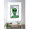 thumbnail image 2 of Missing Alien Poster Wall Art, Modern Wall Decor For Living Room Bedroom, 12x18 UNFRAMED, 2 of 3