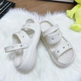 thumbnail image 3 of Girls Fashion Solid Color Breathable Open Toe Sandals, Comfortable Lightweight Non-Slip Sandals for Indoor Outdoor Beach, Summer, 3 of 4