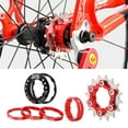 thumbnail image 4 of Simple 16T Unique Engrenage à Roue Libre en Alliage Composant Accessoire pour Moyeux de Vélo de Montagne BMX - Rouge, 4 of 10