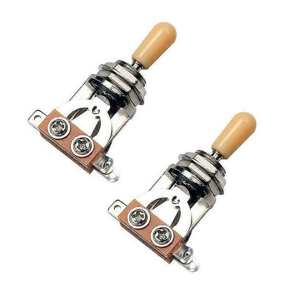 Metric 3 Way Short Straight Guitar Pickup Selector Toggle Switch Knob For Gibson Epiphone Lp Les Paul Electric Guitar Parts