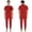 Red, variant on Men Elderly Special Needs Patients Anti-strip Adaptive Jumpsuit Short Sleeve One-piece Rompers Navy Blue XL