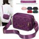 thumbnail image 4 of Bolso de mujer de tela Oxford con hilo de bordar a prueba de agua, bolso de hombro, bolso de madre de mediana edad, bolso de mensajero, bolso de tela informal para suegra, mochila estampada, 4 of 6