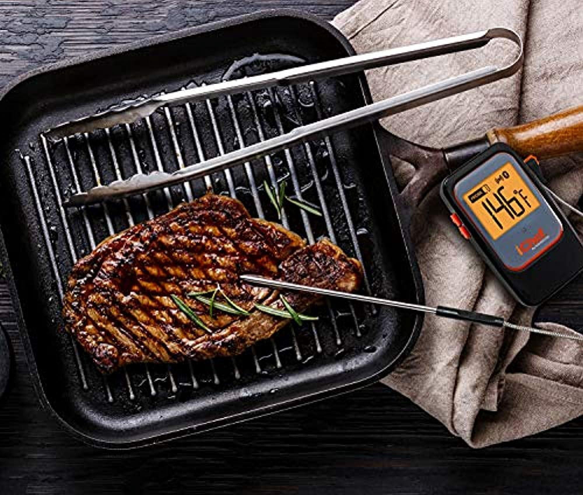 MAVERICK iChef Bluetooth Wireless Digital Instant Read Cooking Kitchen Grilling Smoker BBQ Wireless Probe Meat Thermometer