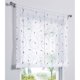 thumbnail image 1 of 1 cortina de ventana con bordado floral Raffrollo, gasa de alta calidad, decoración de habitación, baño, balcón (morado, 120 x 140 cm)-Sunny, 1 of 1