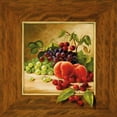 thumbnail image 2 of Schoelnhammer, Heinz 26x26 White Modern Wood Framed Museum Art Print Titled - FRUIT POTPOURRI II, 2 of 4