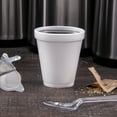 thumbnail image 7 of Dart Foam Drink Cups, 8 oz, White, 25/Bag, 40 Bags/Carton, 7 of 7