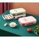 thumbnail image 4 of Dispensador de cajas de huevos apilables de color blanco para cocina, frigorífico, caja para guardar huevos, cajones con ruedas, caja para guardar huevos, fácil de limpiar, 4 of 5