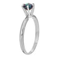 thumbnail image 2 of Galaxy Gold 14K White Gold Lab-Grown Alexandrite Ring - June Birthstone - Abundance & Joy - Sizes 5.5 to 11 - Fine Jewelry for Women, 2 of 5