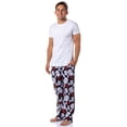 thumbnail image 2 of Friday The 13th Mens' Jason Voorhees Mask Horror All-Over Print Sleep Lounge Horror Movie Pajama Pants, 2 of 6