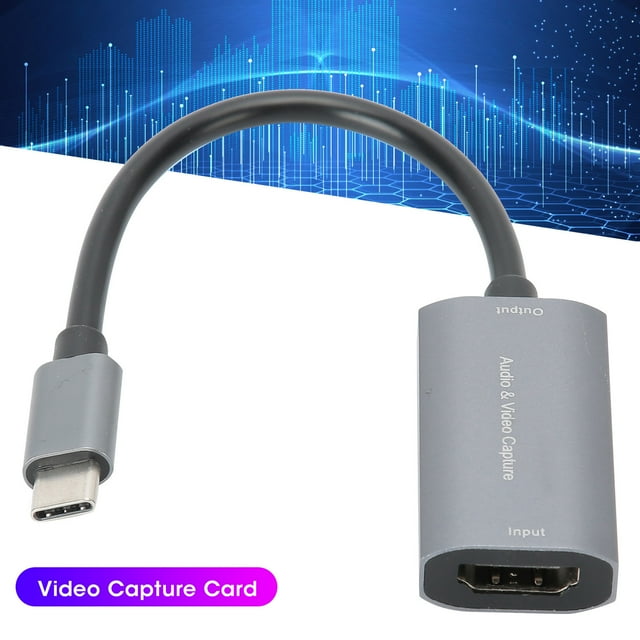 Tarjeta de Capto Propositivos, Tarjeta de Captura de Video Portátil de Buenas Tamaña de Tamamo Pequeño, Para Teléfonos Móviles Cáras consolas de Consolas de Juegos