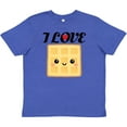 thumbnail image 3 of Inktastic Waffle Lover I Love Waffles Youth T-Shirt, 3 of 5