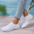 thumbnail image 2 of Women's Walking Shoes - Tennis Athletic Casual Gym Slip-On Lightweight Sneakers, 2 of 6