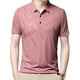 thumbnail image 3 of Camiseta de hombre de negocios para caminar, cómoda, transpirable, con estilo, camiseta de viaje XL rosa Fernando Camisa de hombre, 3 of 8
